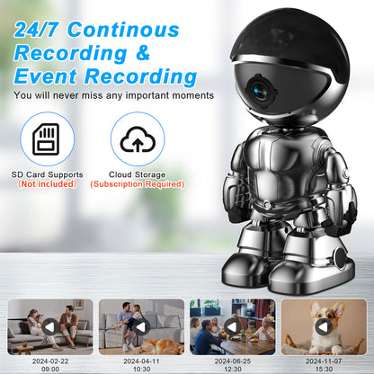 Smart Robot Baby Monitor Camera