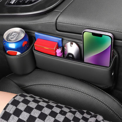 Car Seat Gap Filler (With Cup Holder and Organizer)