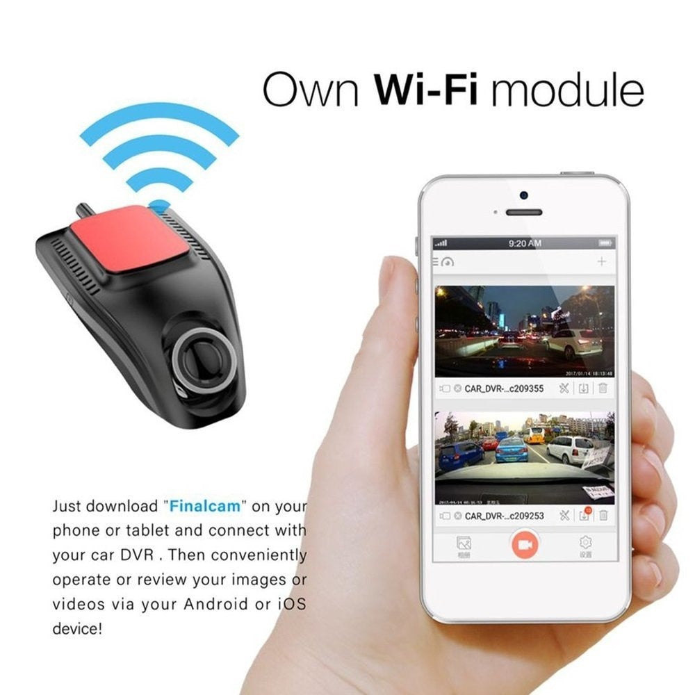 170 Degree Dash Video Camera