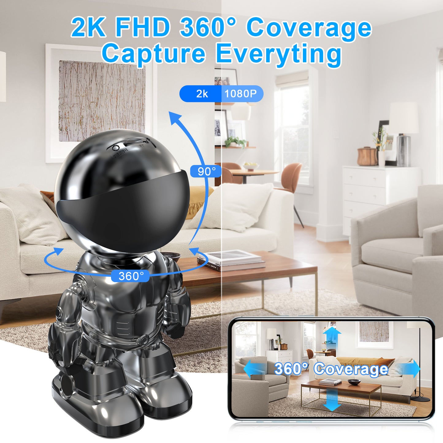 Smart Robot Baby Monitor Camera