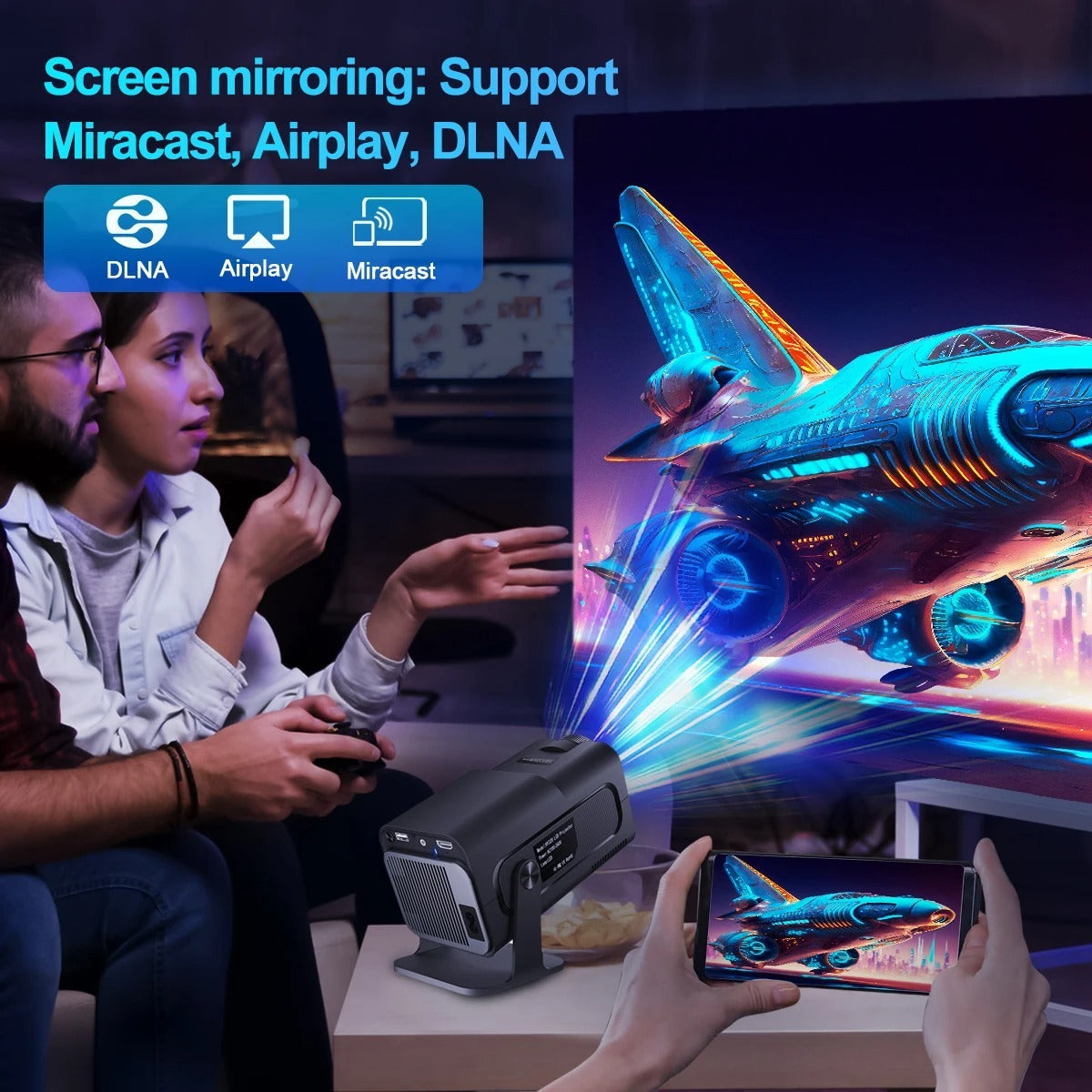 4K Wireless Projector