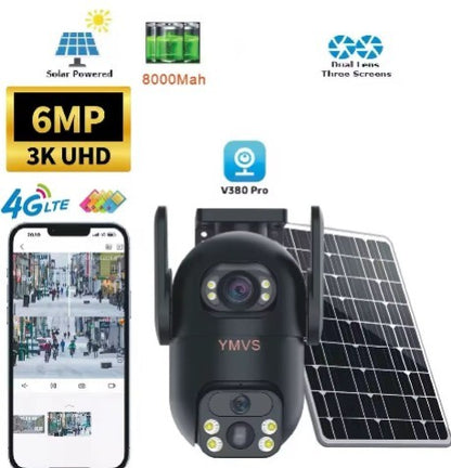Solar Powered Security Camera