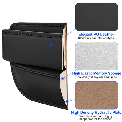 Car Seat Gap Filler (With Cup Holder and Organizer)