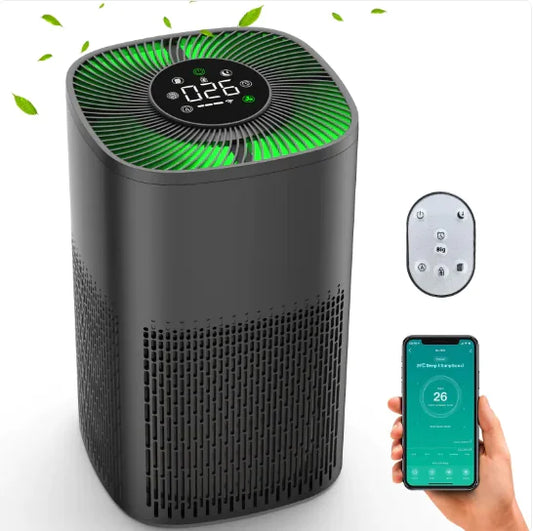 Smart Air Purifier with Filter and Sleep Music
