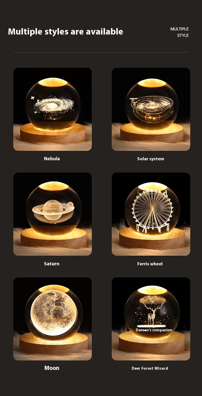 Crystal Ball Projector